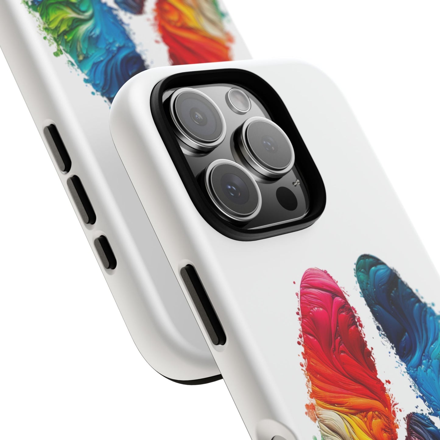 Vibrant Phone Case - Tough Cases with a Colorful Abstract of a cow hoof, Unique Phone Cover, Art Phone Accessories