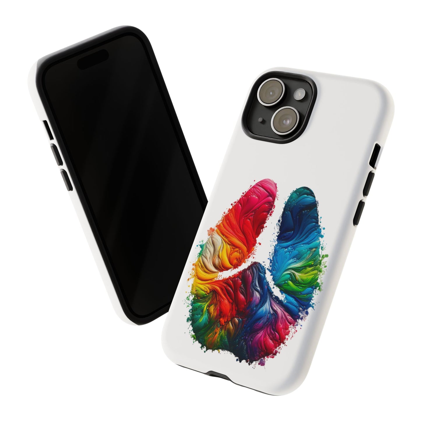 Vibrant Phone Case - Tough Cases with a Colorful Abstract of a cow hoof, Unique Phone Cover, Art Phone Accessories