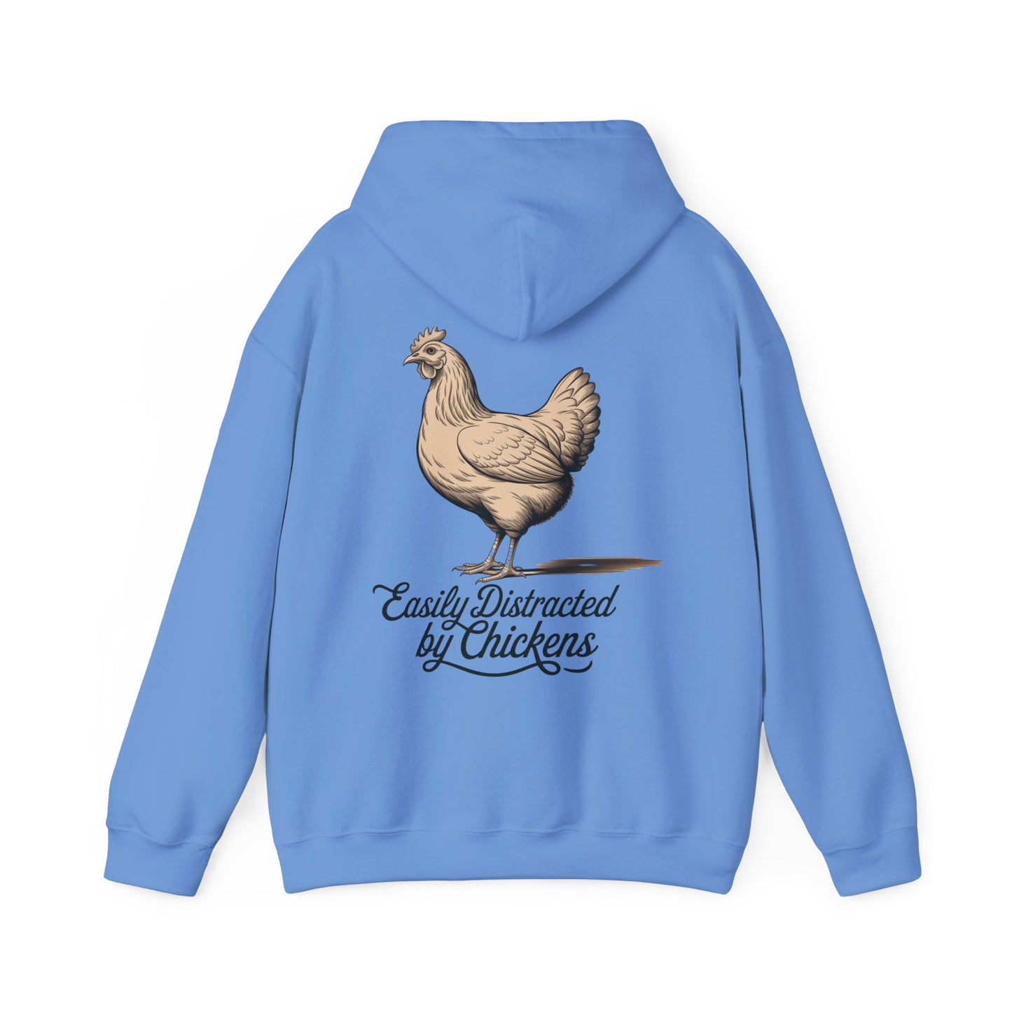 Easily Distracted by Chickens Hoodie