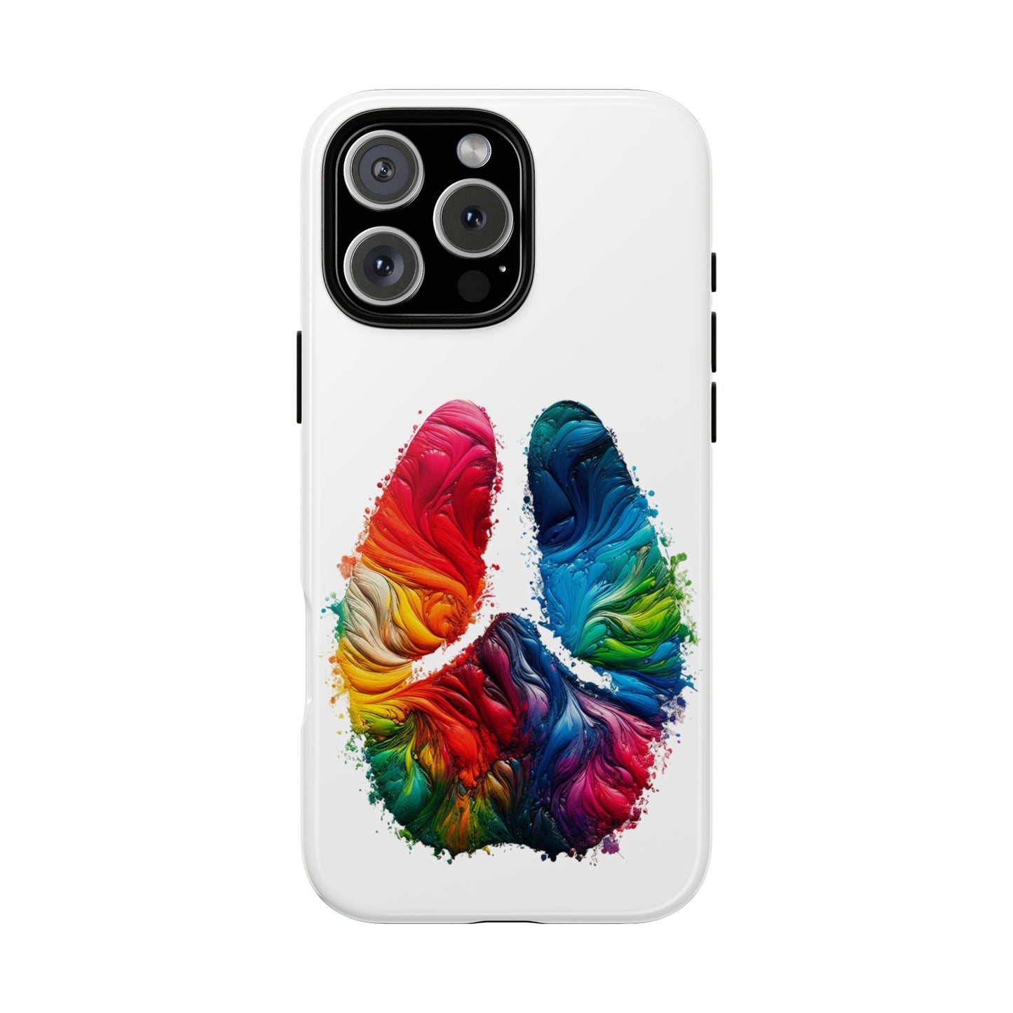 Vibrant Phone Case - Tough Cases with a Colorful Abstract of a cow hoof, Unique Phone Cover, Art Phone Accessories