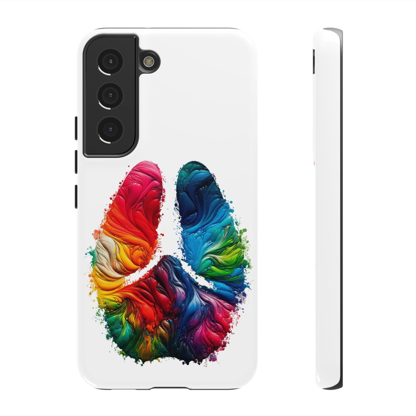 Vibrant Phone Case - Tough Cases with a Colorful Abstract of a cow hoof, Unique Phone Cover, Art Phone Accessories