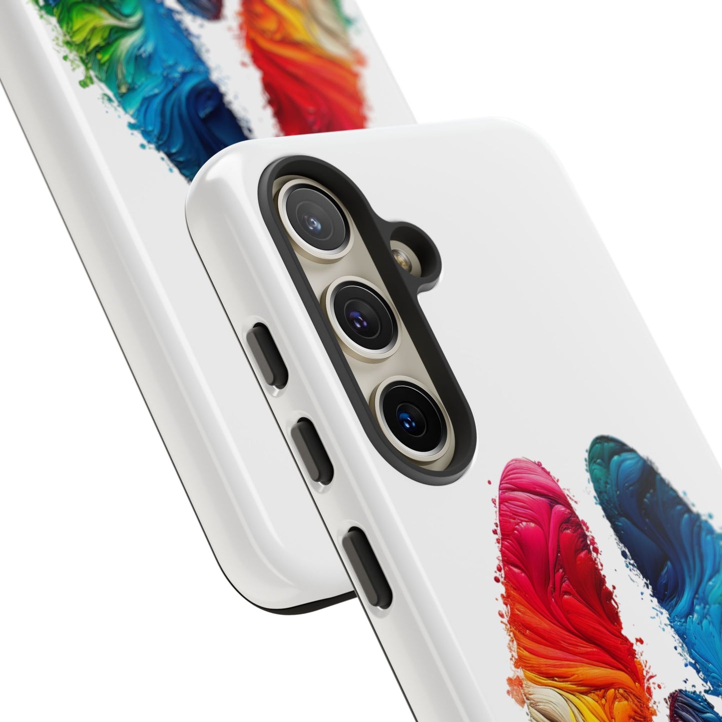 Vibrant Phone Case - Tough Cases with a Colorful Abstract of a cow hoof, Unique Phone Cover, Art Phone Accessories