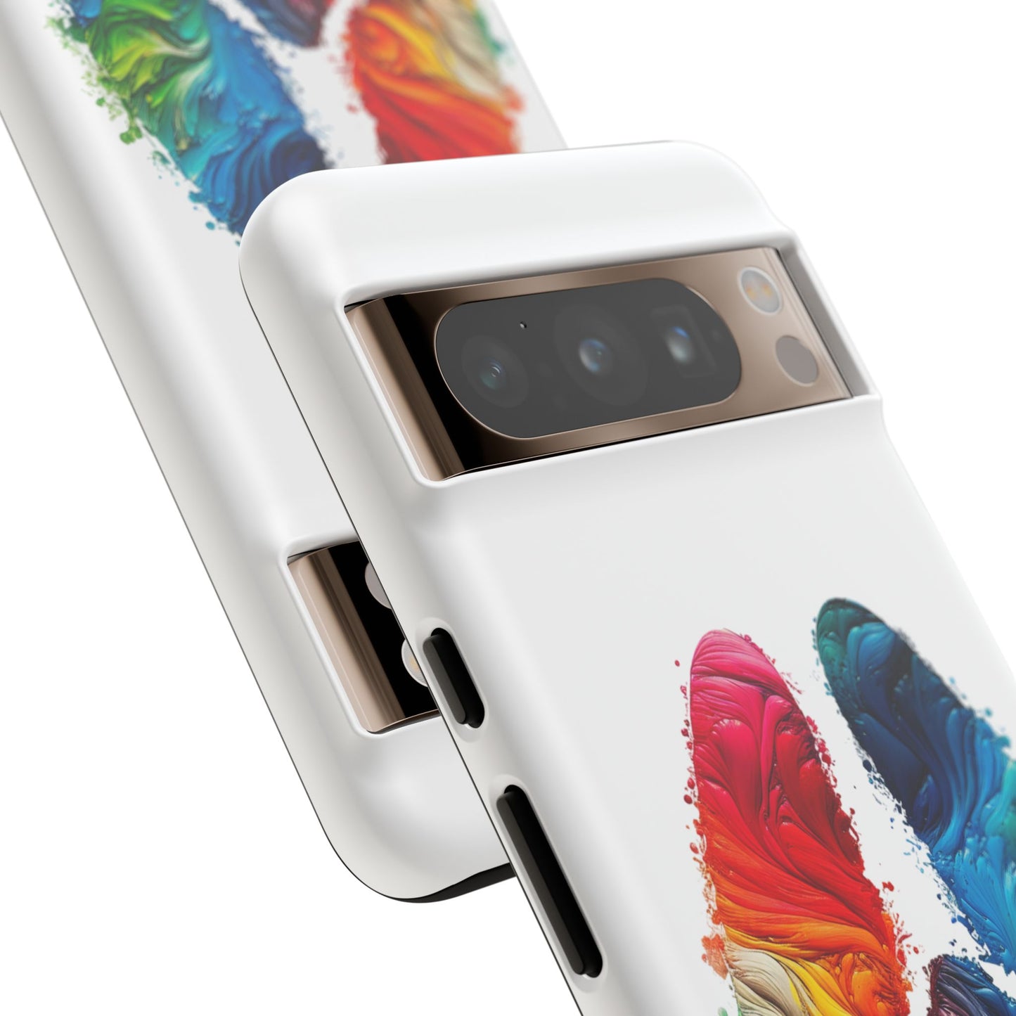 Vibrant Phone Case - Tough Cases with a Colorful Abstract of a cow hoof, Unique Phone Cover, Art Phone Accessories