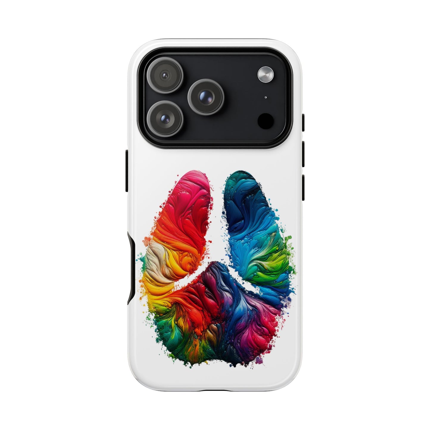 Vibrant Phone Case - Tough Cases with a Colorful Abstract of a cow hoof, Unique Phone Cover, Art Phone Accessories