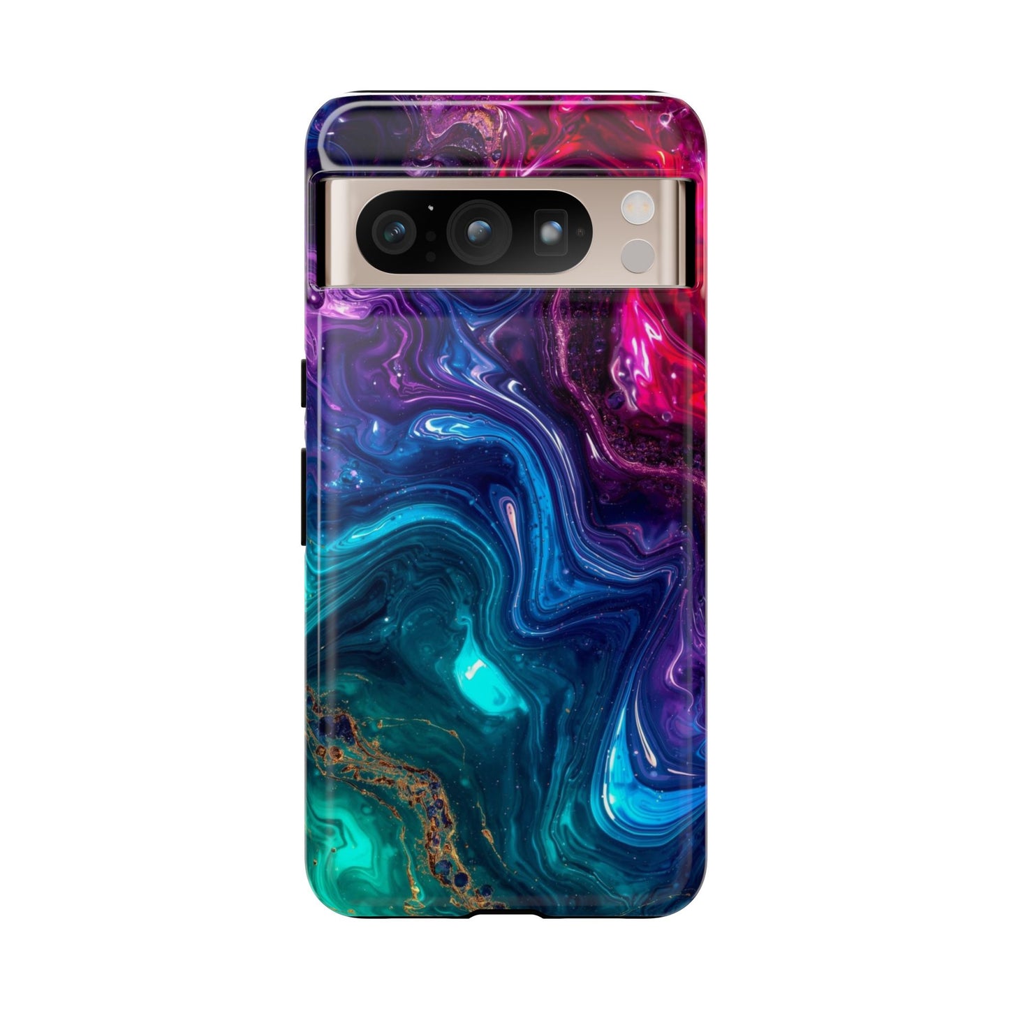 Vibrant Phone Case, Tough Cases for Protection, Colorful Cell Phone Cover, Unique Phone Accessory, Stylish Gifts for Her