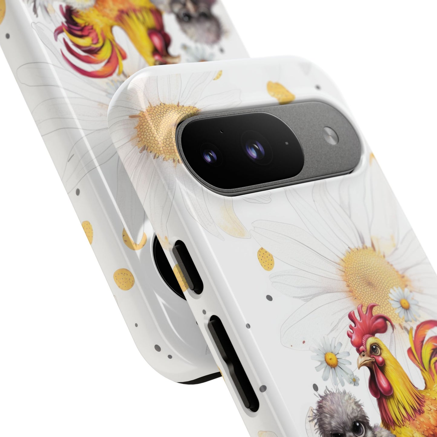 Cute Chicken Phone Case, F-CAW-F Tough Phone Cover, Gift for Chicken Lovers, Farmhouse Decor, Funny Phone Accessory