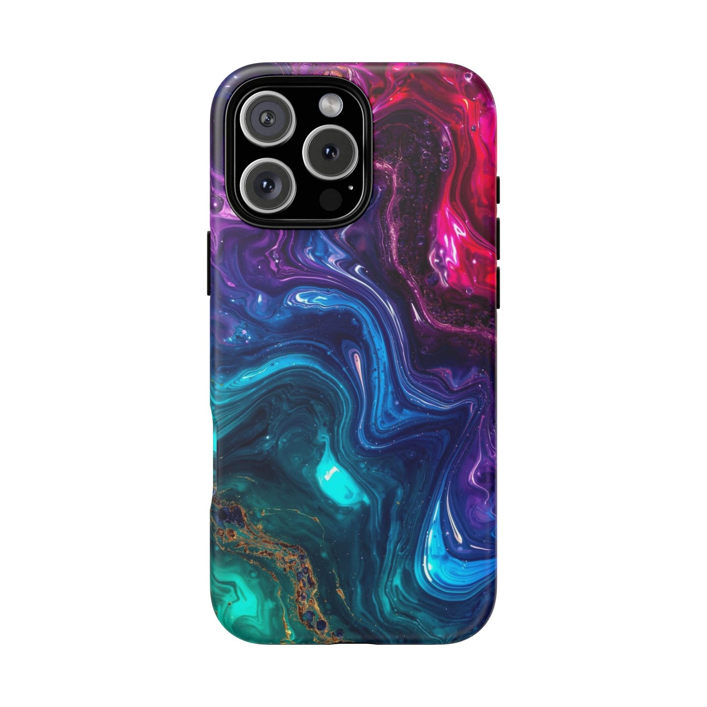 Vibrant Phone Case, Tough Cases for Protection, Colorful Cell Phone Cover, Unique Phone Accessory, Stylish Gifts for Her