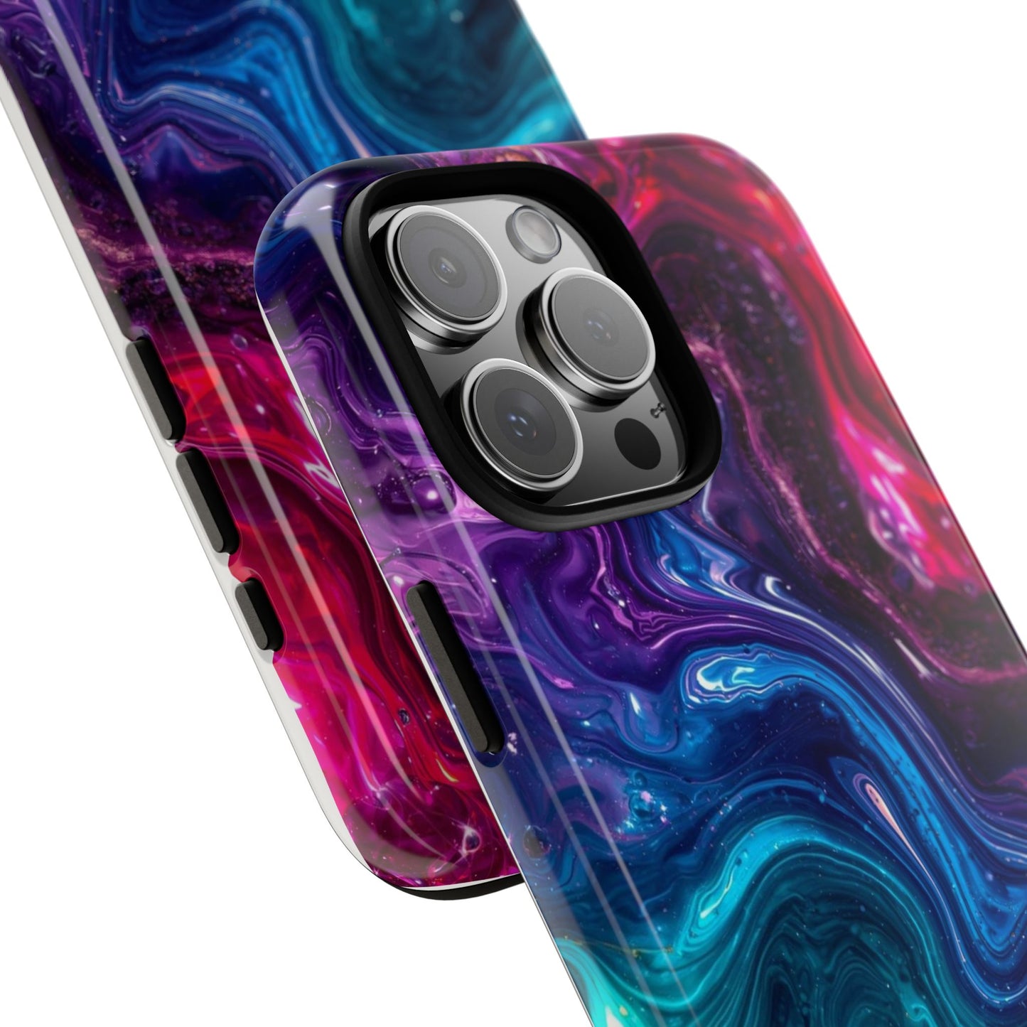 Vibrant Phone Case, Tough Cases for Protection, Colorful Cell Phone Cover, Unique Phone Accessory, Stylish Gifts for Her