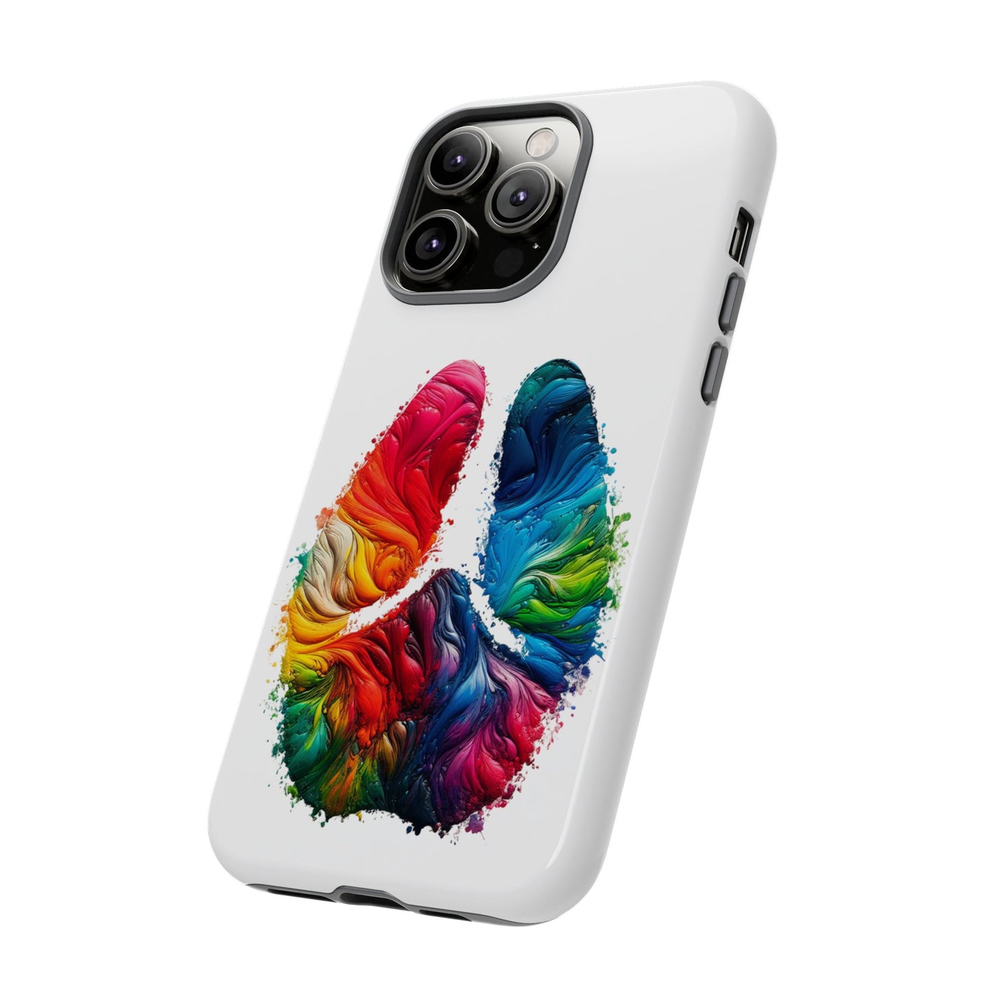 Vibrant Phone Case - Tough Cases with a Colorful Abstract of a cow hoof, Unique Phone Cover, Art Phone Accessories