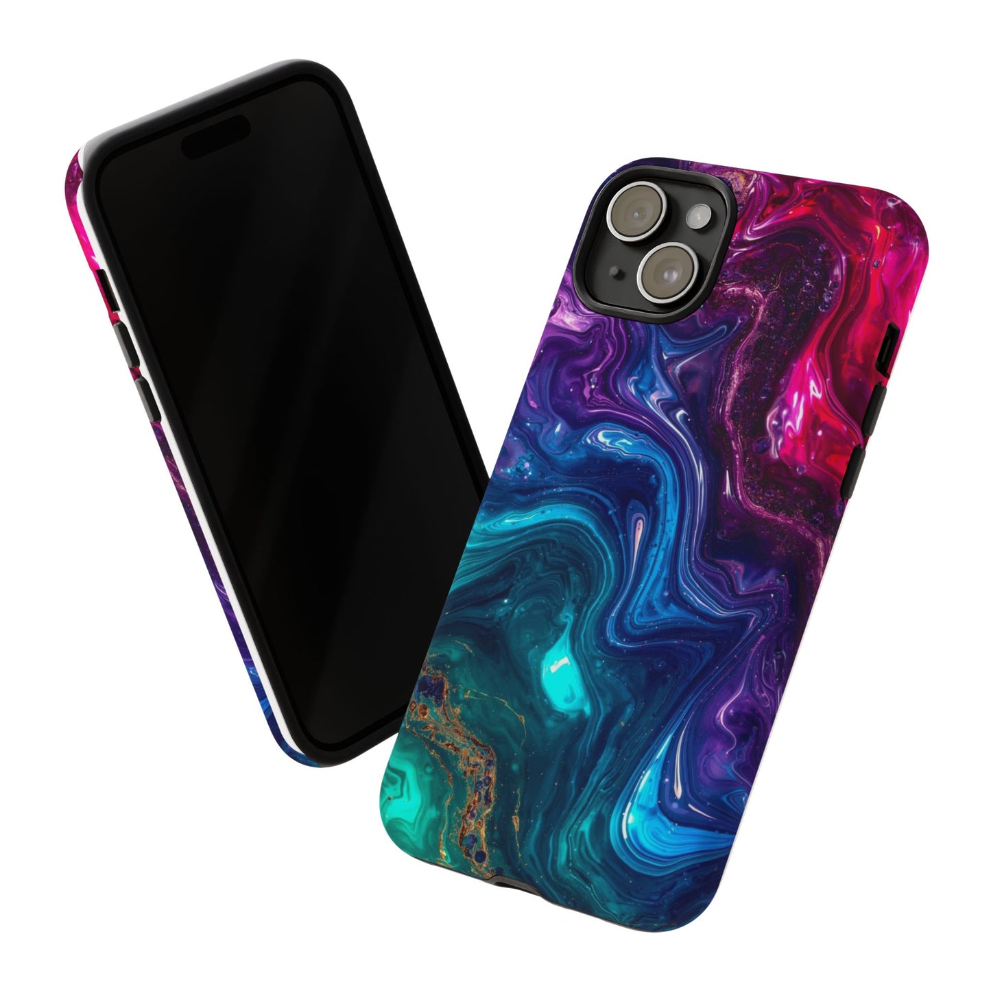 Vibrant Phone Case, Tough Cases for Protection, Colorful Cell Phone Cover, Unique Phone Accessory, Stylish Gifts for Her