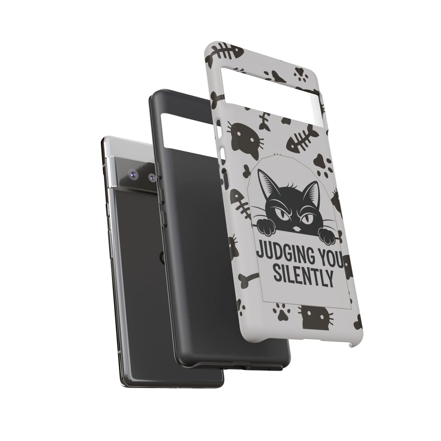 Cat Phone Case - Judging You Silently Design