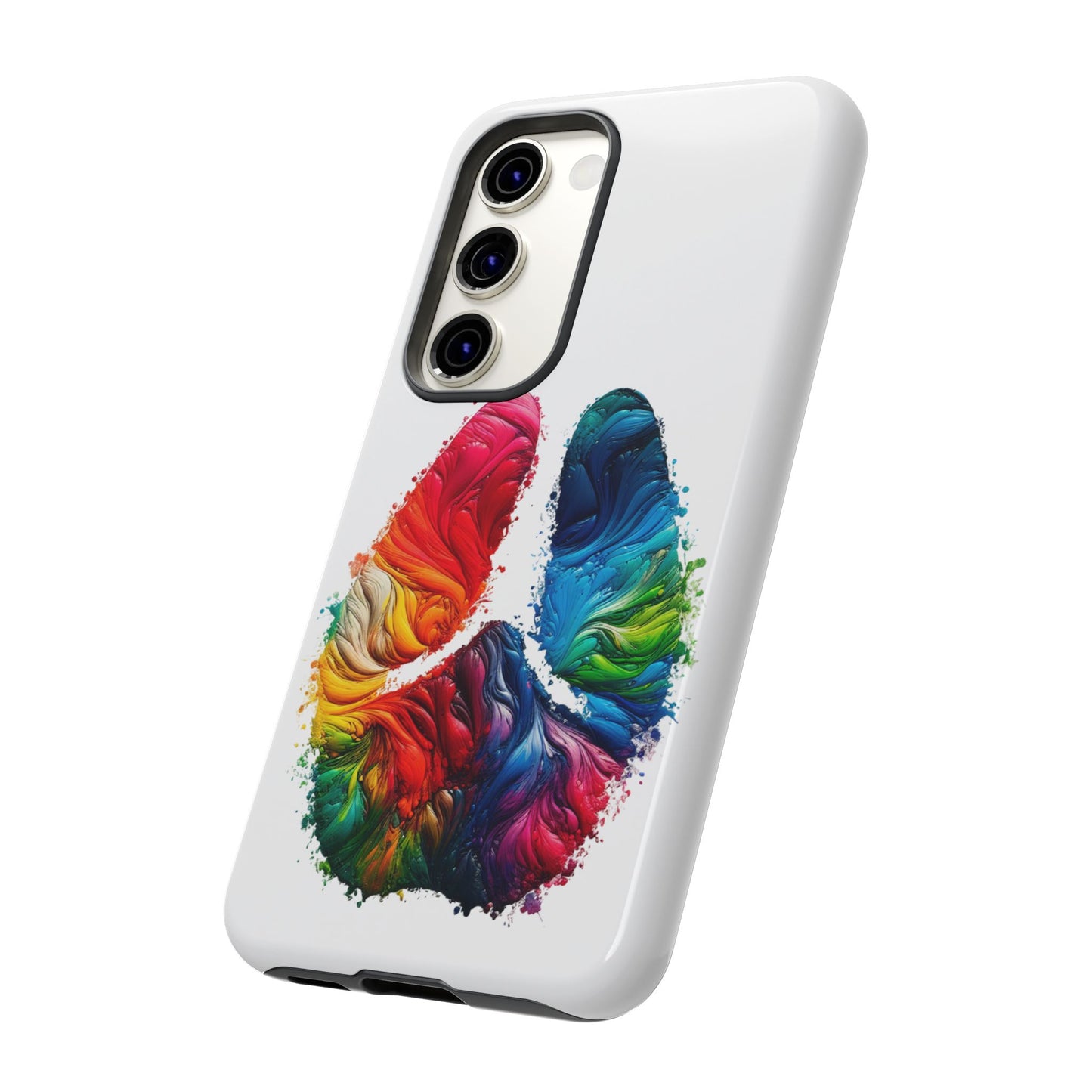 Vibrant Phone Case - Tough Cases with a Colorful Abstract of a cow hoof, Unique Phone Cover, Art Phone Accessories