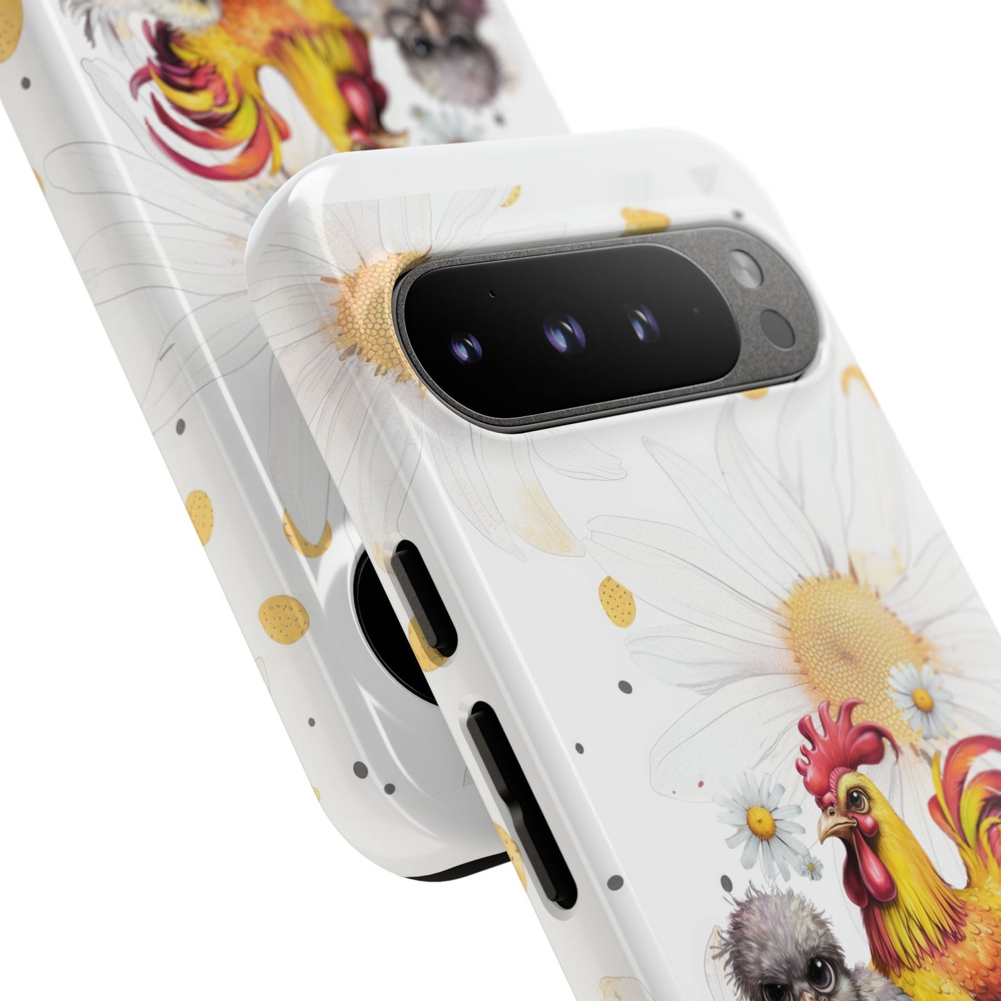 Cute Chicken Phone Case, F-CAW-F Tough Phone Cover, Gift for Chicken Lovers, Farmhouse Decor, Funny Phone Accessory