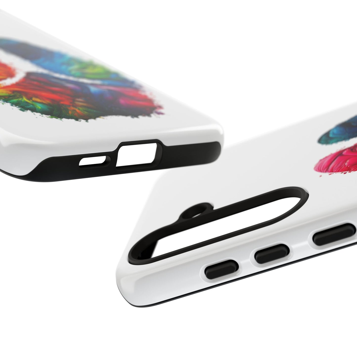 Vibrant Phone Case - Tough Cases with a Colorful Abstract of a cow hoof, Unique Phone Cover, Art Phone Accessories