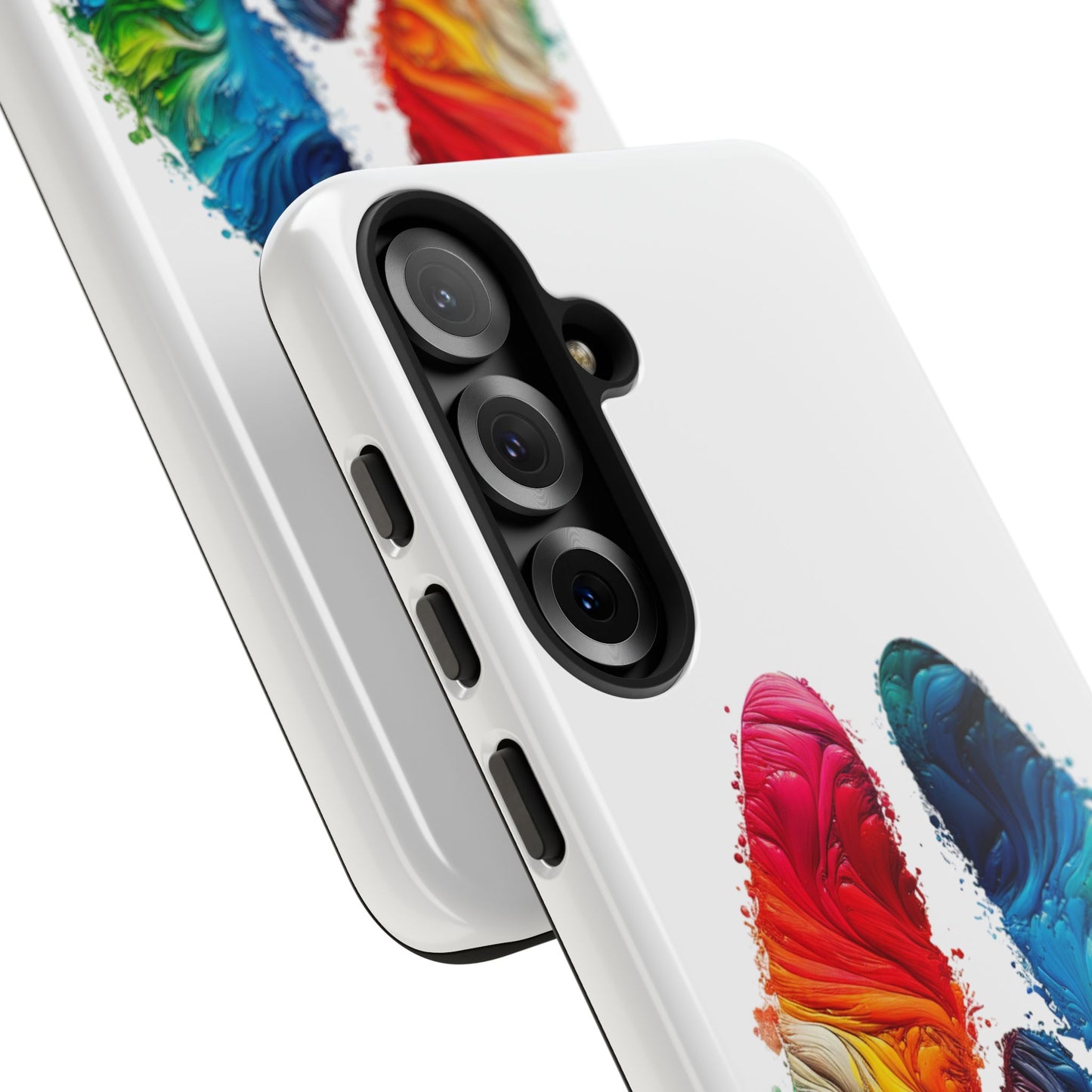 Vibrant Phone Case - Tough Cases with a Colorful Abstract of a cow hoof, Unique Phone Cover, Art Phone Accessories