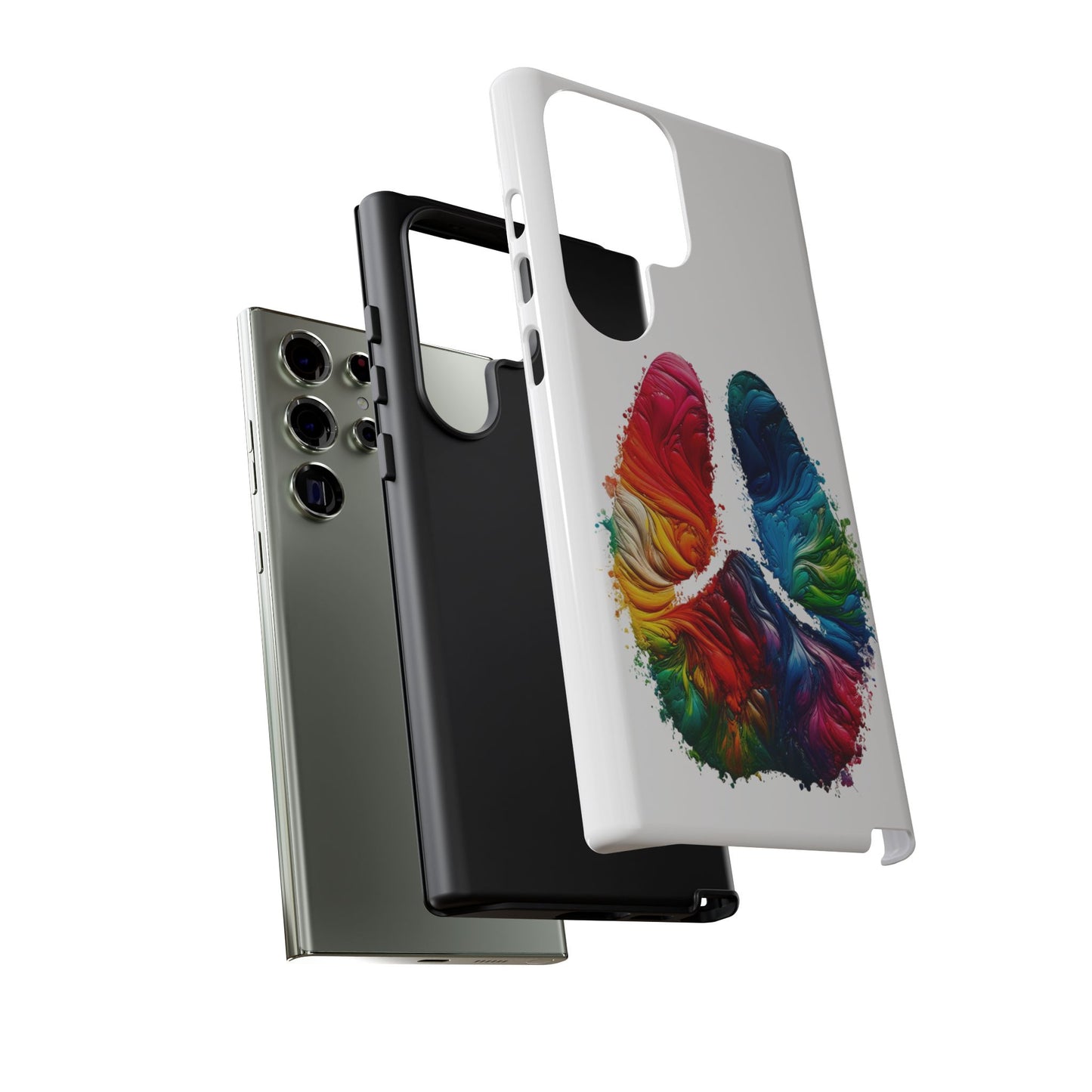Vibrant Phone Case - Tough Cases with a Colorful Abstract of a cow hoof, Unique Phone Cover, Art Phone Accessories
