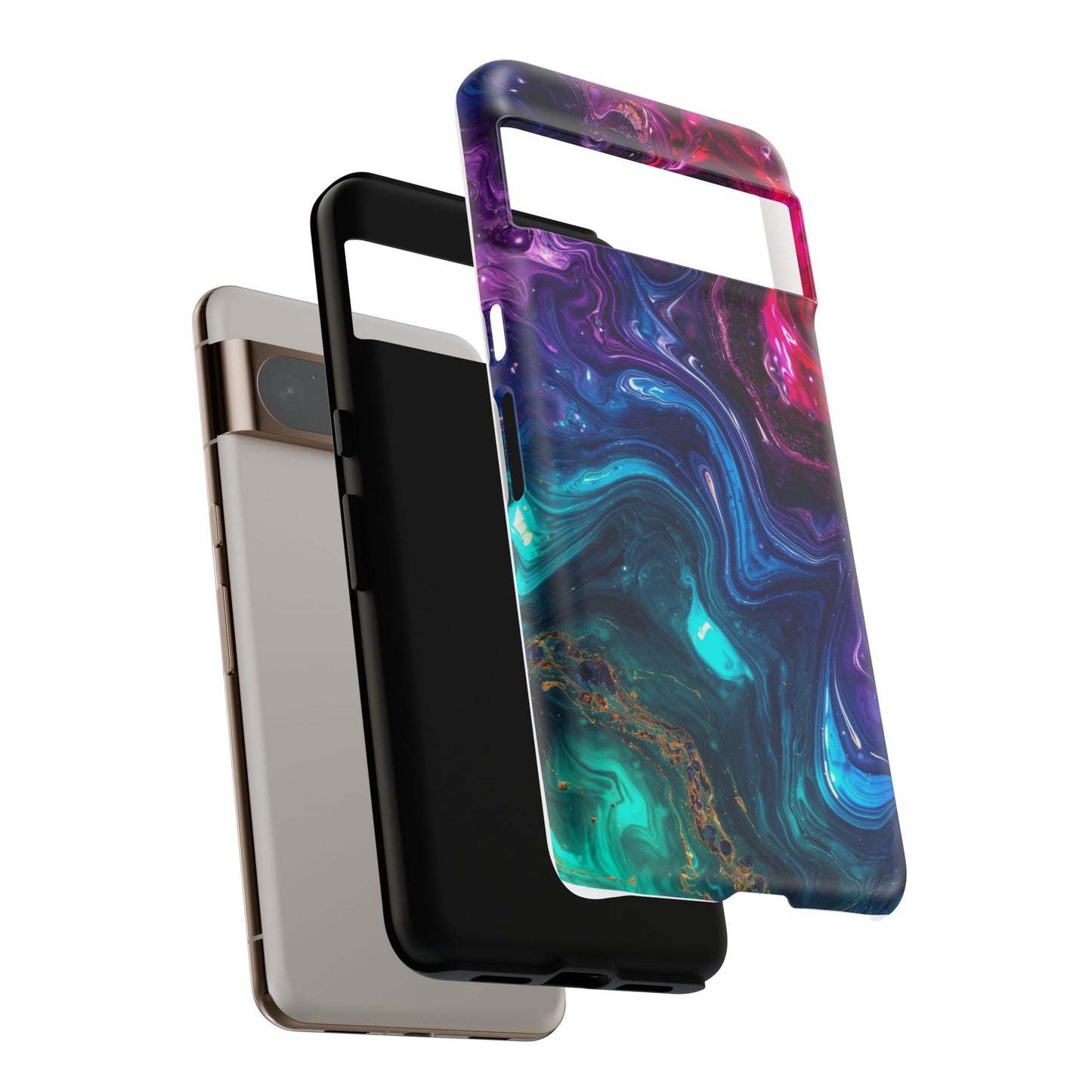 Vibrant Phone Case, Tough Cases for Protection, Colorful Cell Phone Cover, Unique Phone Accessory, Stylish Gifts for Her