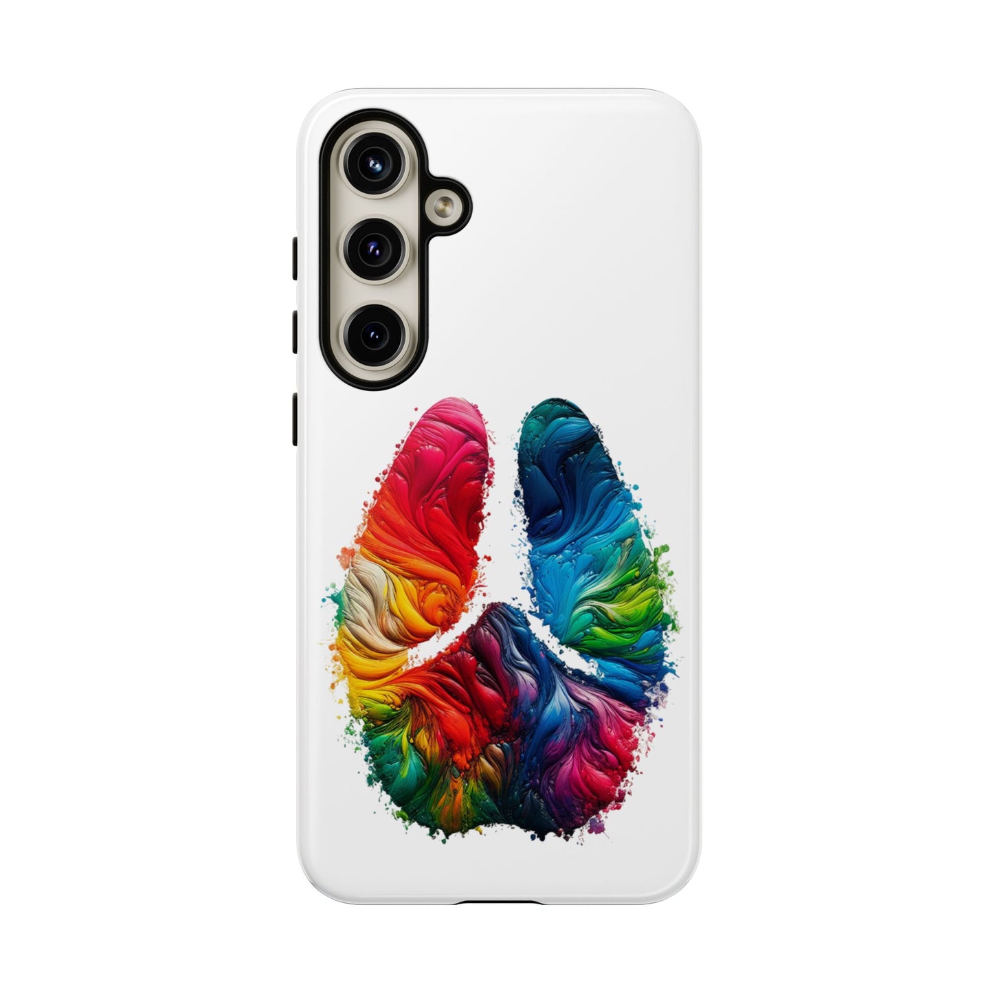 Vibrant Phone Case - Tough Cases with a Colorful Abstract of a cow hoof, Unique Phone Cover, Art Phone Accessories