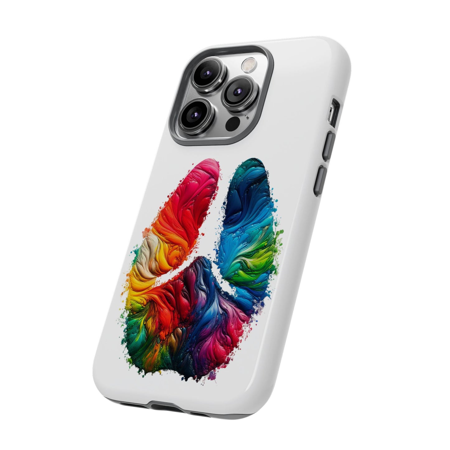 Vibrant Phone Case - Tough Cases with a Colorful Abstract of a cow hoof, Unique Phone Cover, Art Phone Accessories