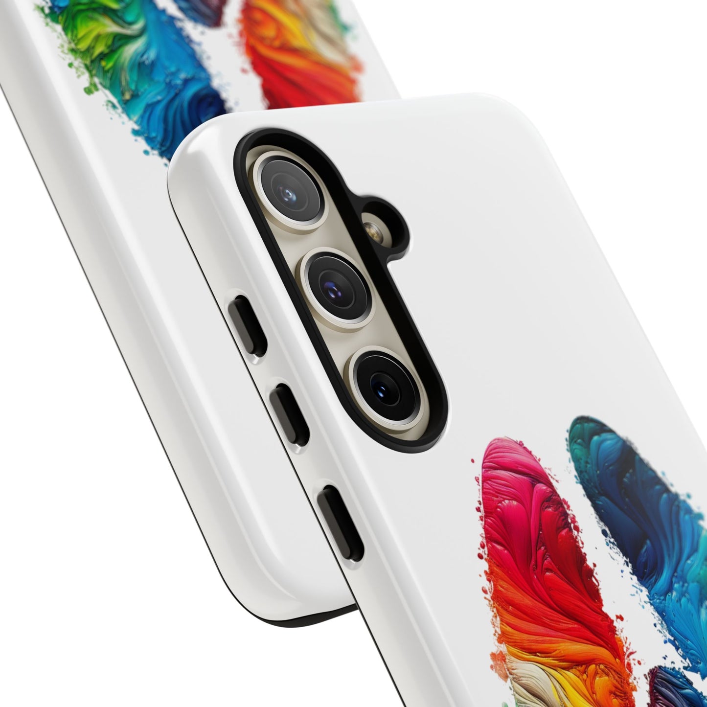 Vibrant Phone Case - Tough Cases with a Colorful Abstract of a cow hoof, Unique Phone Cover, Art Phone Accessories