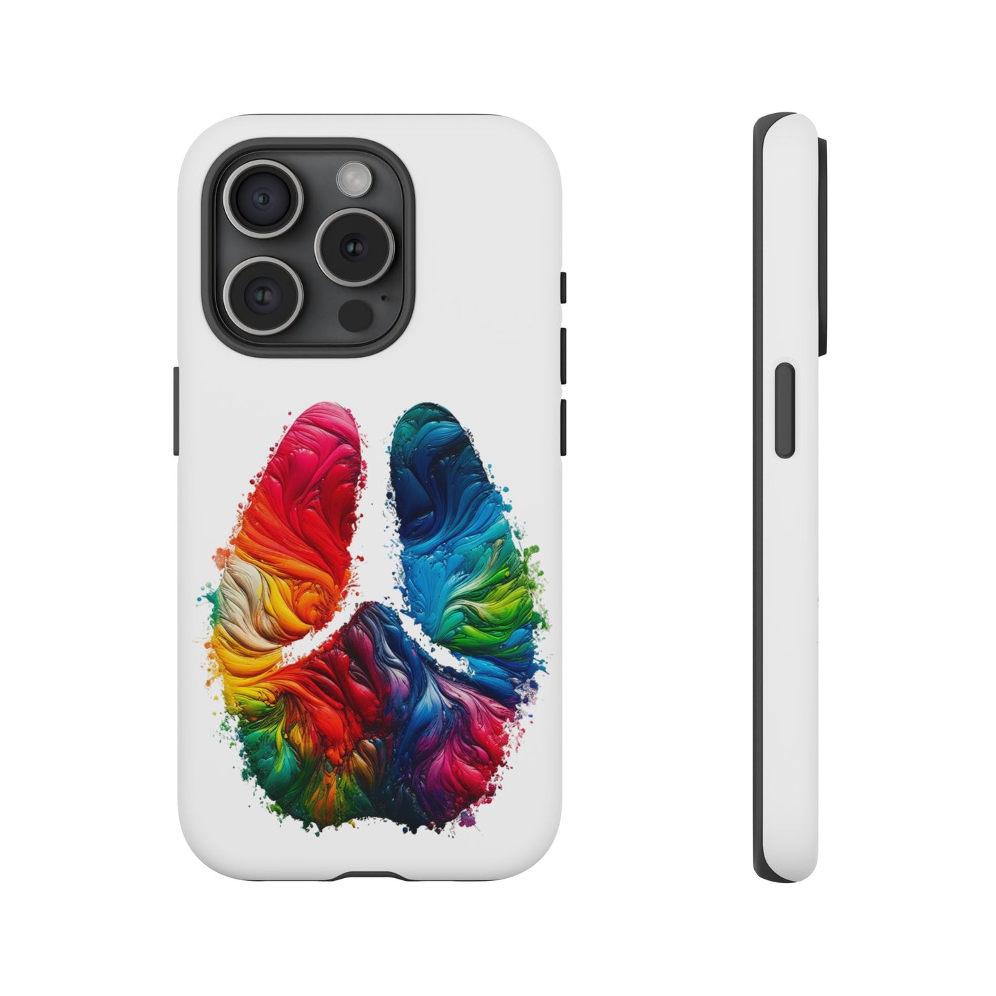 Vibrant Phone Case - Tough Cases with a Colorful Abstract of a cow hoof, Unique Phone Cover, Art Phone Accessories
