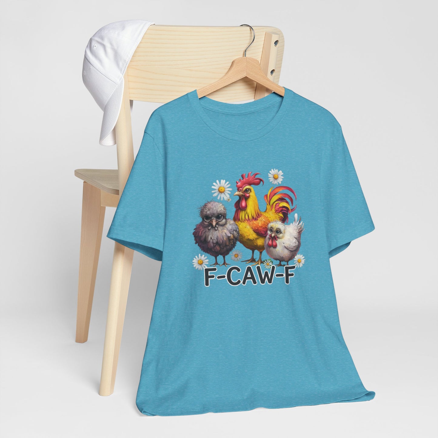 Funny Farm Animal Tee - F-CAW-F Unisex Jersey Short Sleeve Shirt