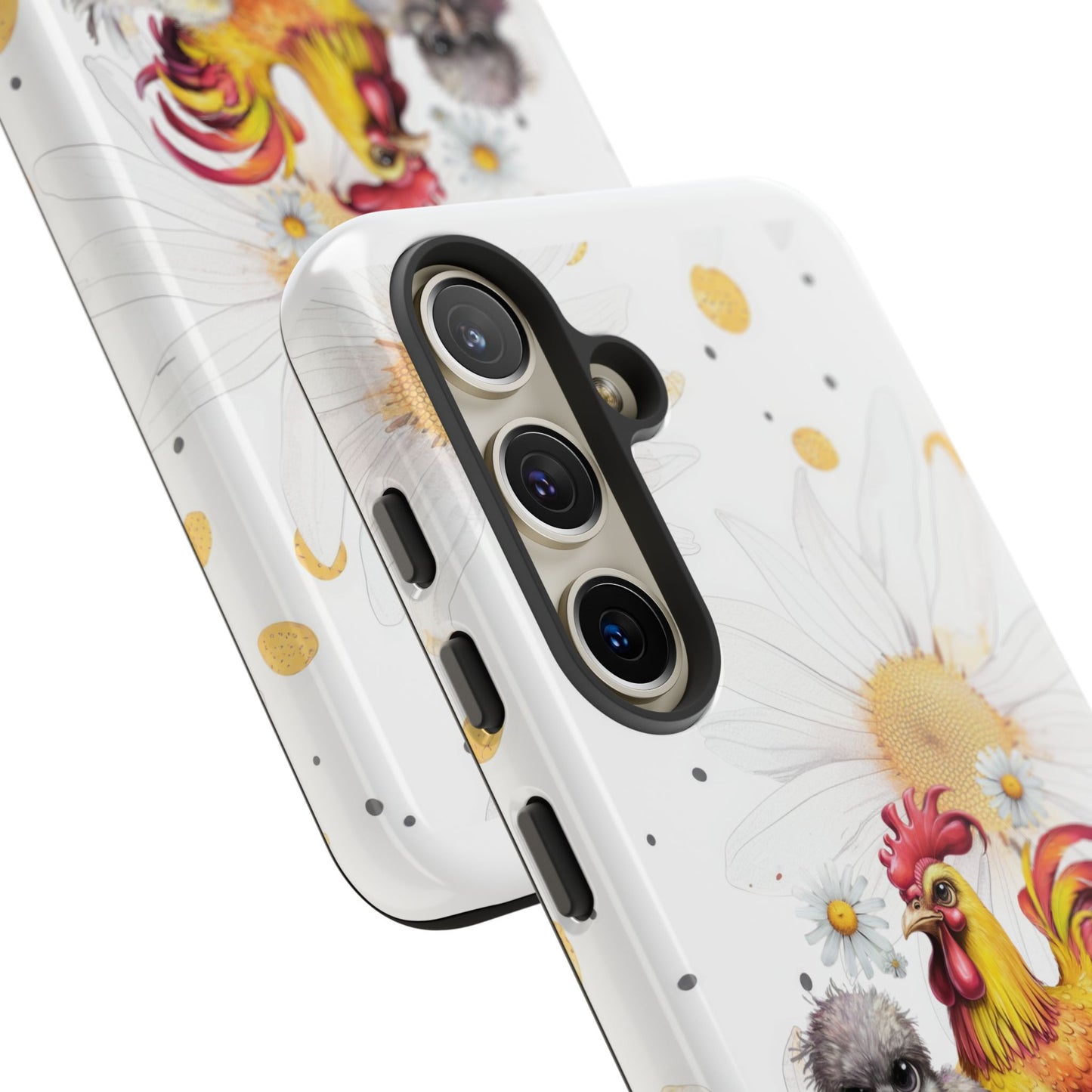 Cute Chicken Phone Case, F-CAW-F Tough Phone Cover, Gift for Chicken Lovers, Farmhouse Decor, Funny Phone Accessory