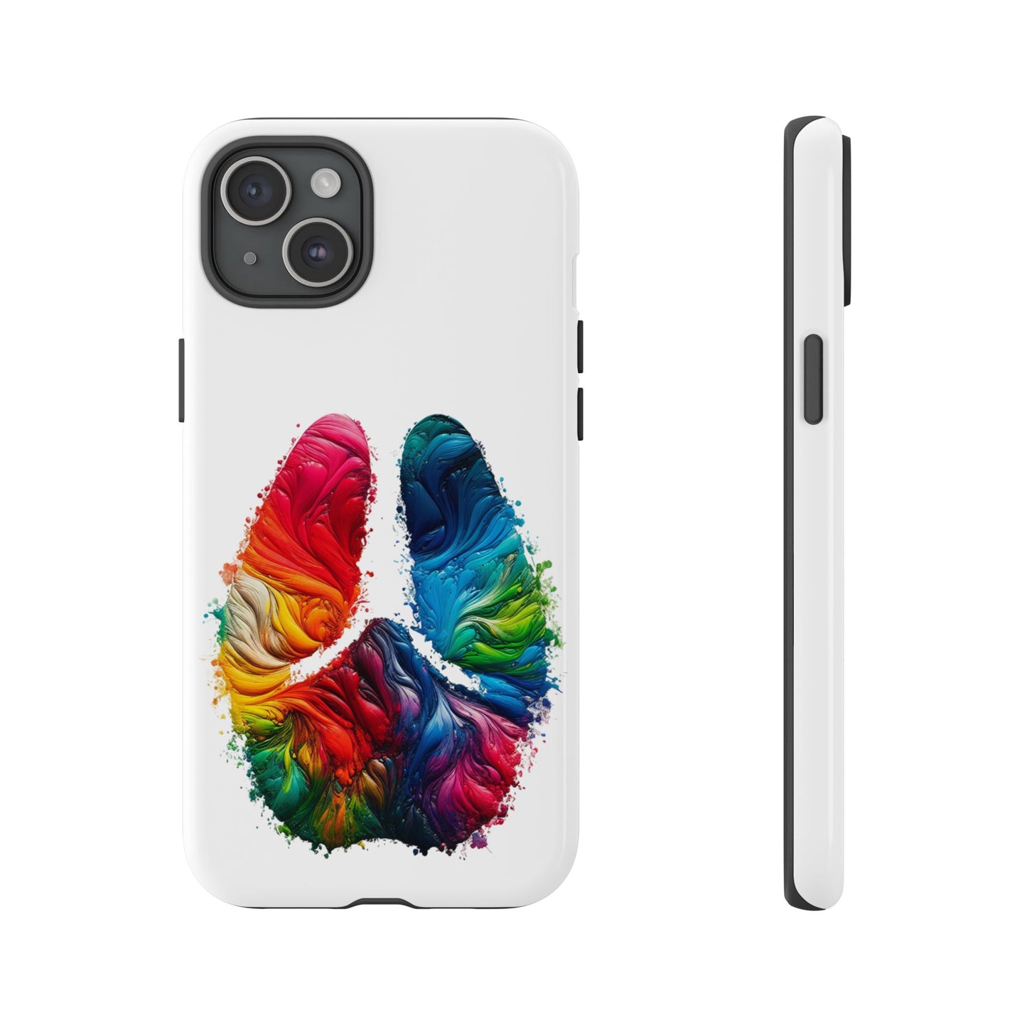 Vibrant Phone Case - Tough Cases with a Colorful Abstract of a cow hoof, Unique Phone Cover, Art Phone Accessories