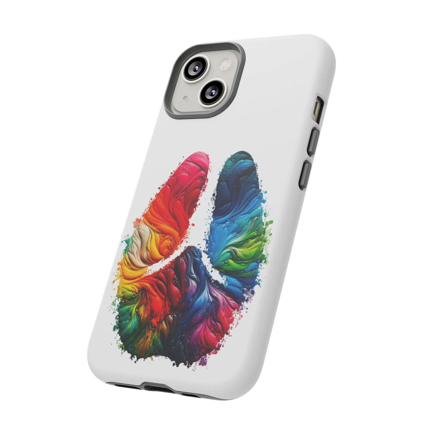Vibrant Phone Case - Tough Cases with a Colorful Abstract of a cow hoof, Unique Phone Cover, Art Phone Accessories