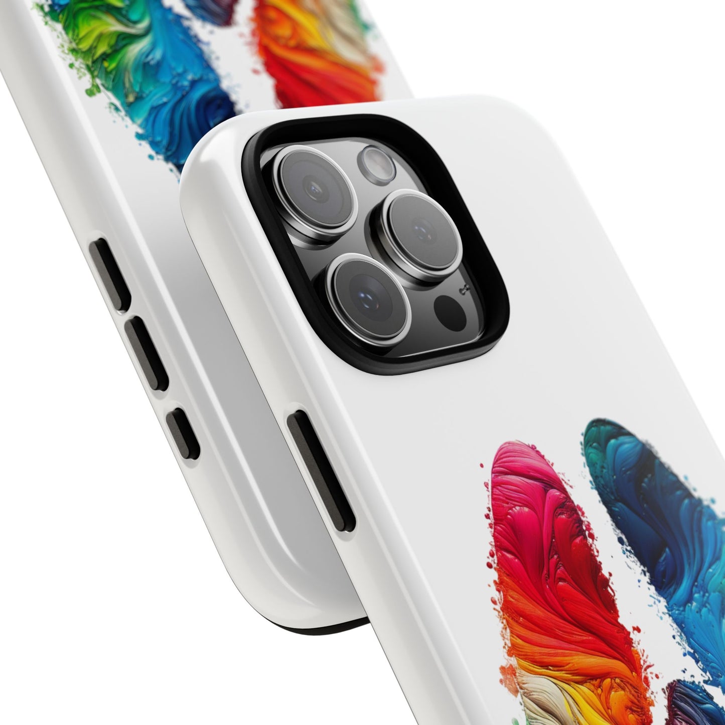 Vibrant Phone Case - Tough Cases with a Colorful Abstract of a cow hoof, Unique Phone Cover, Art Phone Accessories