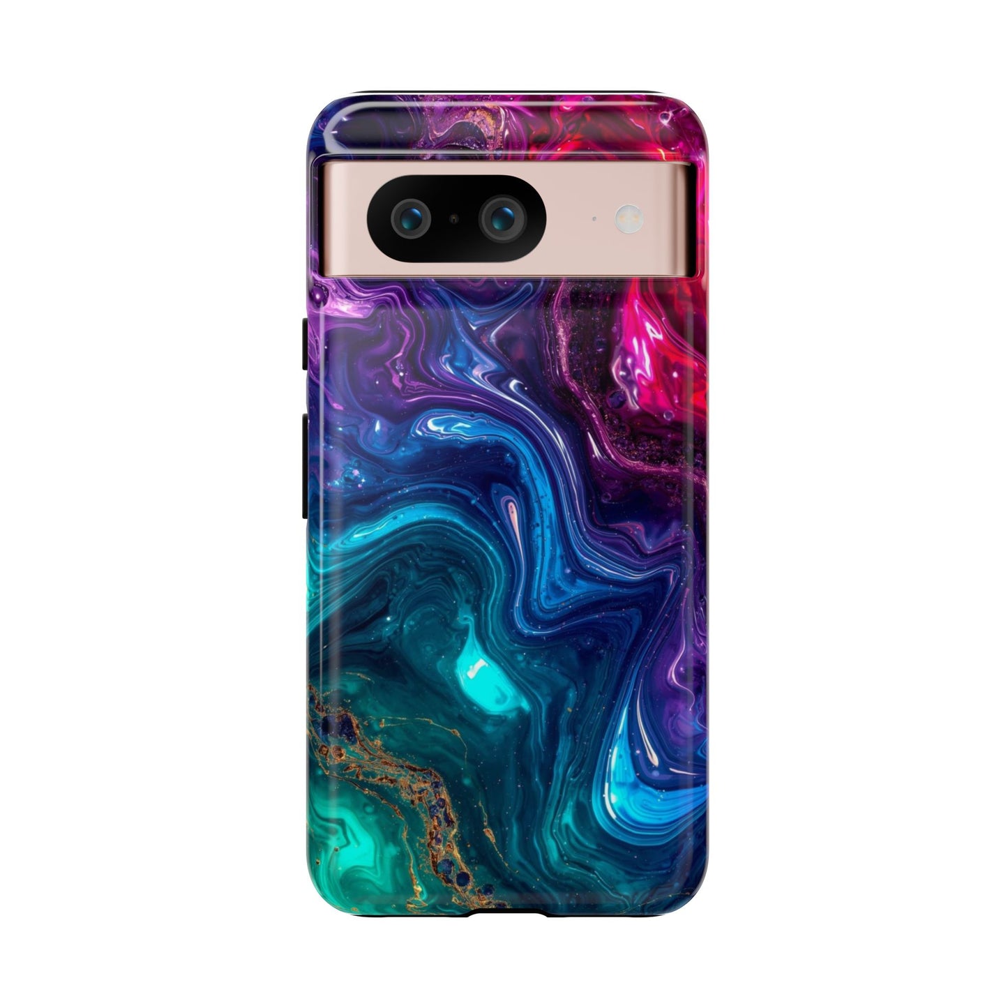 Vibrant Phone Case, Tough Cases for Protection, Colorful Cell Phone Cover, Unique Phone Accessory, Stylish Gifts for Her