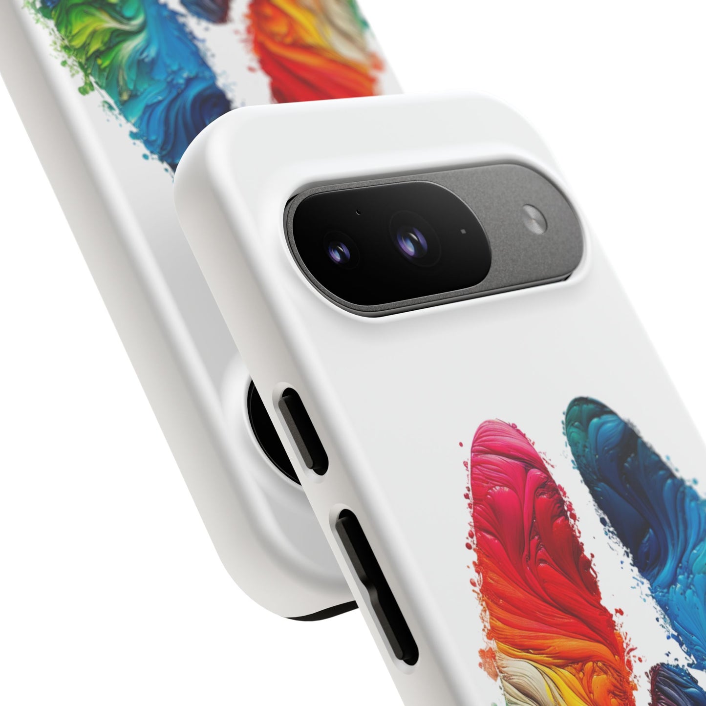 Vibrant Phone Case - Tough Cases with a Colorful Abstract of a cow hoof, Unique Phone Cover, Art Phone Accessories