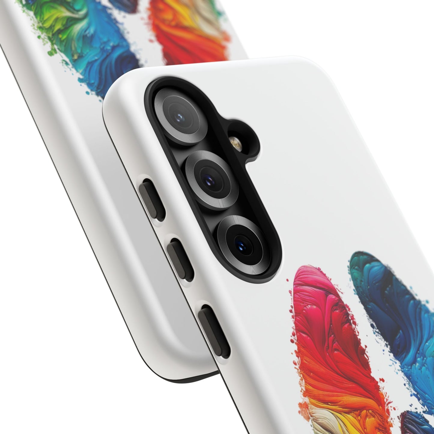 Vibrant Phone Case - Tough Cases with a Colorful Abstract of a cow hoof, Unique Phone Cover, Art Phone Accessories