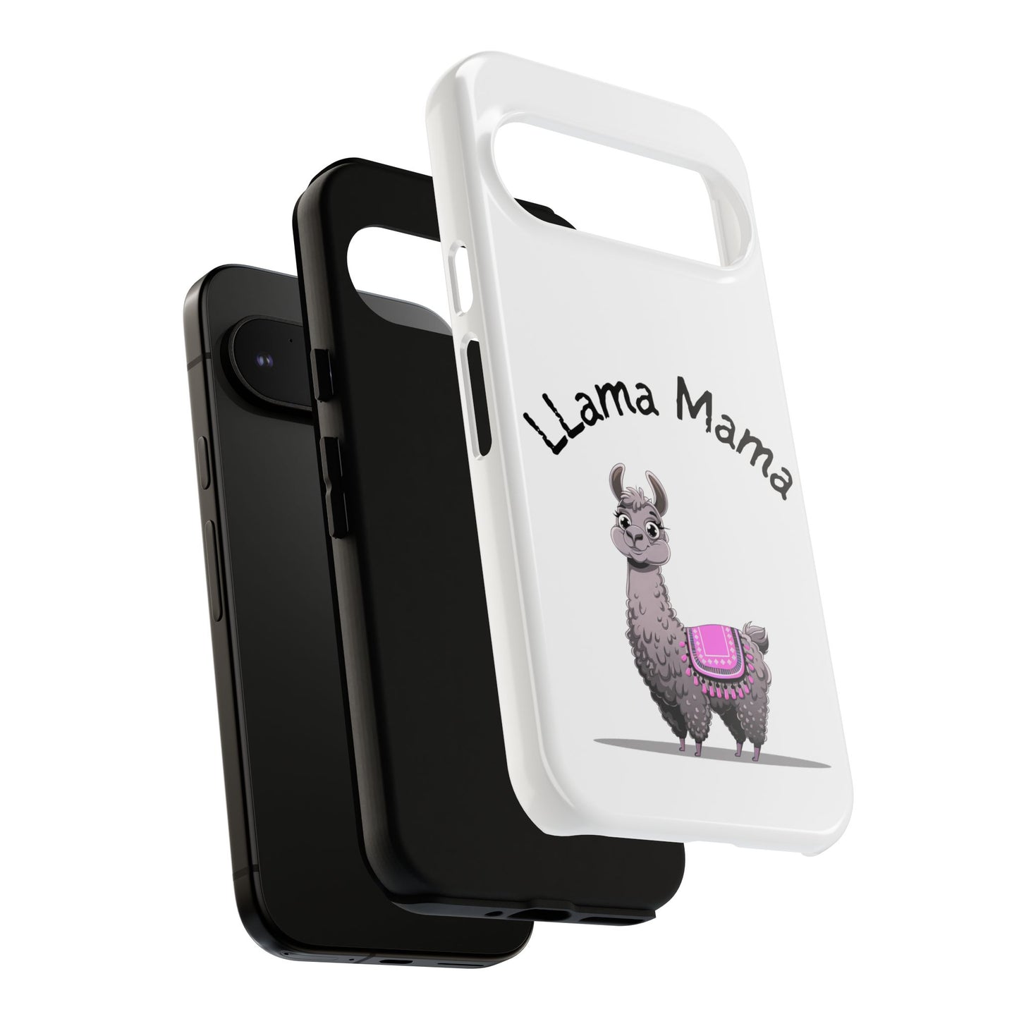 Llama Mama, Tough Phone Cover, Gift for Llama Lovers, Farmhouse Decor, Funny Phone Accessory