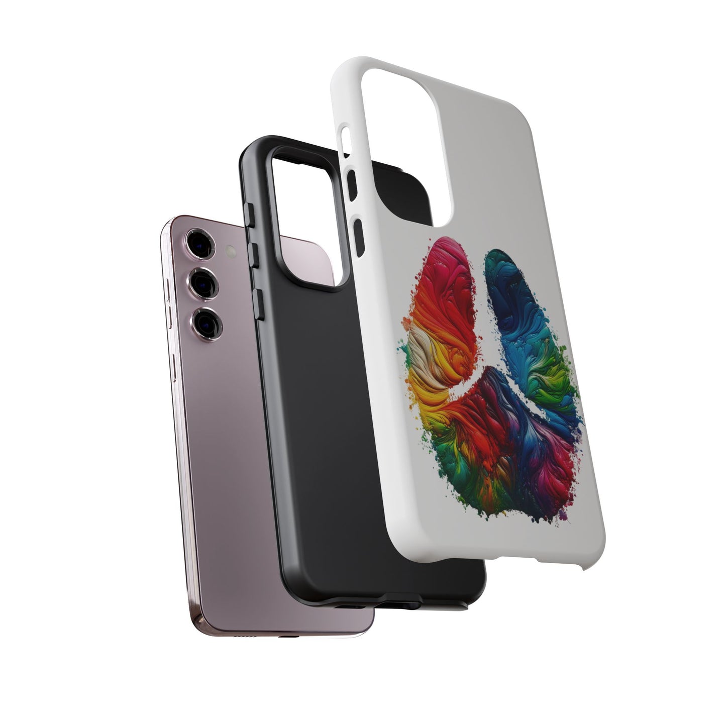 Vibrant Phone Case - Tough Cases with a Colorful Abstract of a cow hoof, Unique Phone Cover, Art Phone Accessories