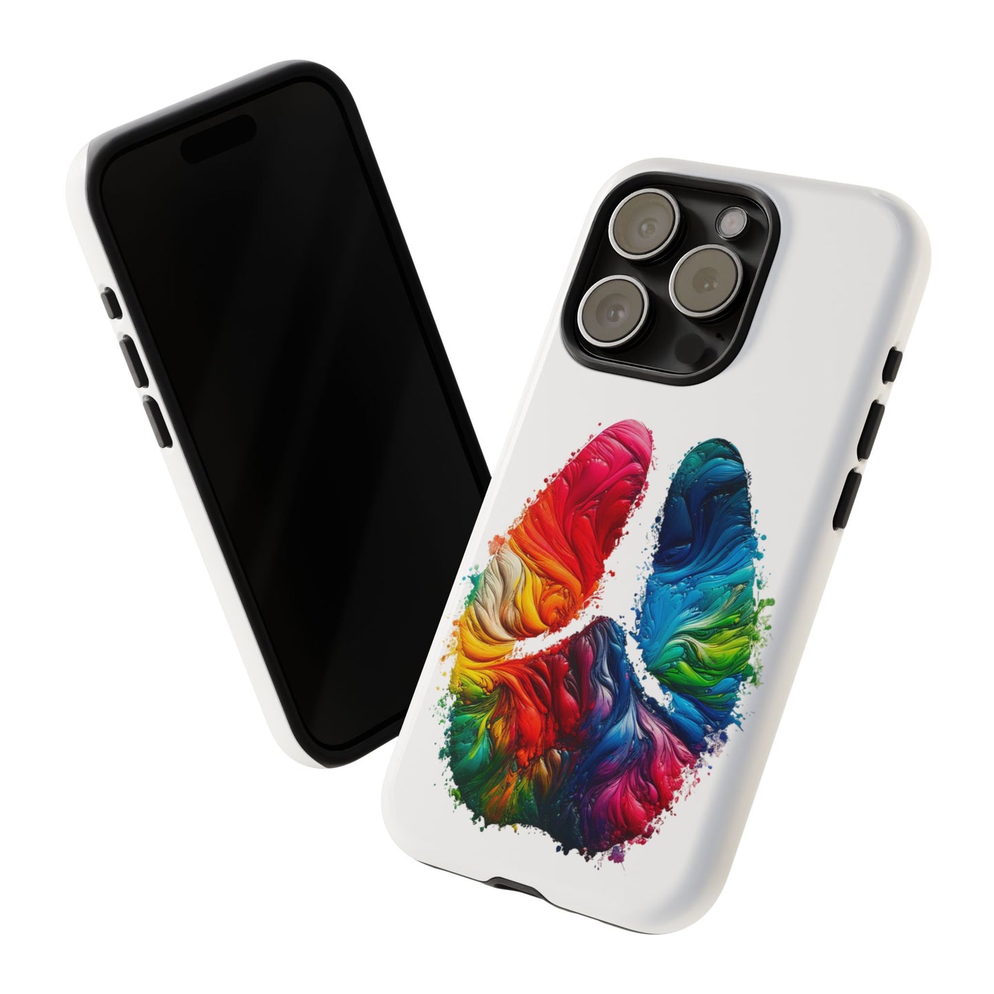 Vibrant Phone Case - Tough Cases with a Colorful Abstract of a cow hoof, Unique Phone Cover, Art Phone Accessories