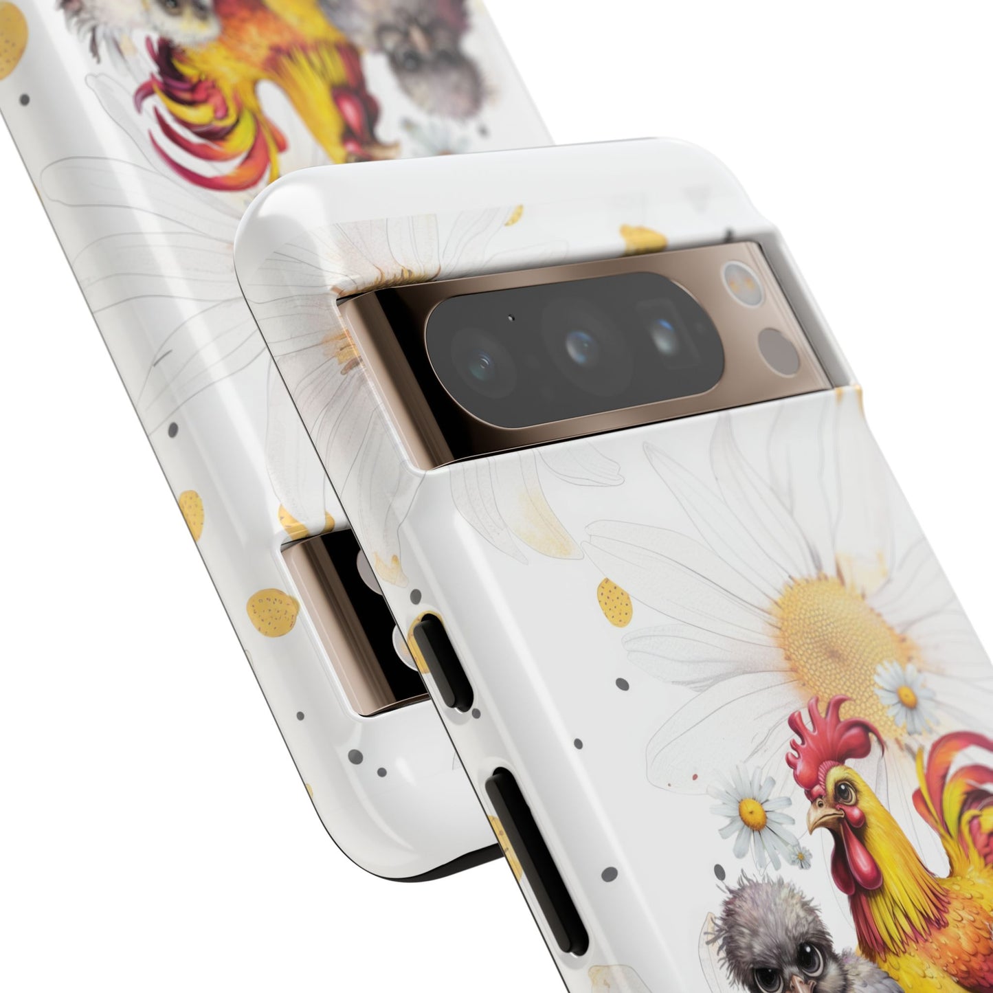 Cute Chicken Phone Case, F-CAW-F Tough Phone Cover, Gift for Chicken Lovers, Farmhouse Decor, Funny Phone Accessory