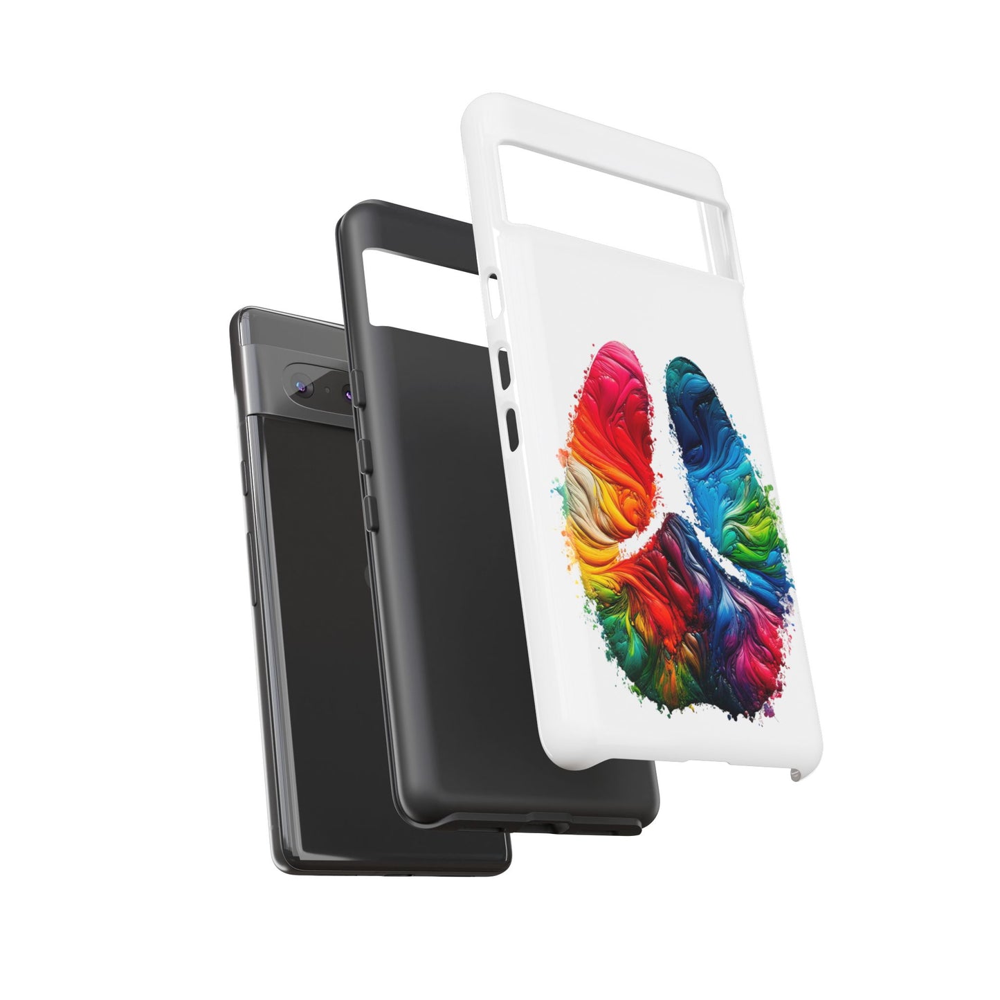 Vibrant Phone Case - Tough Cases with a Colorful Abstract of a cow hoof, Unique Phone Cover, Art Phone Accessories