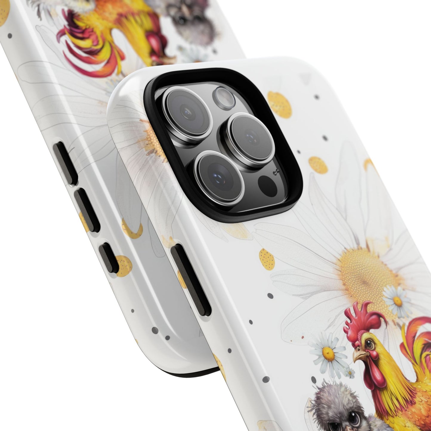 Cute Chicken Phone Case, F-CAW-F Tough Phone Cover, Gift for Chicken Lovers, Farmhouse Decor, Funny Phone Accessory