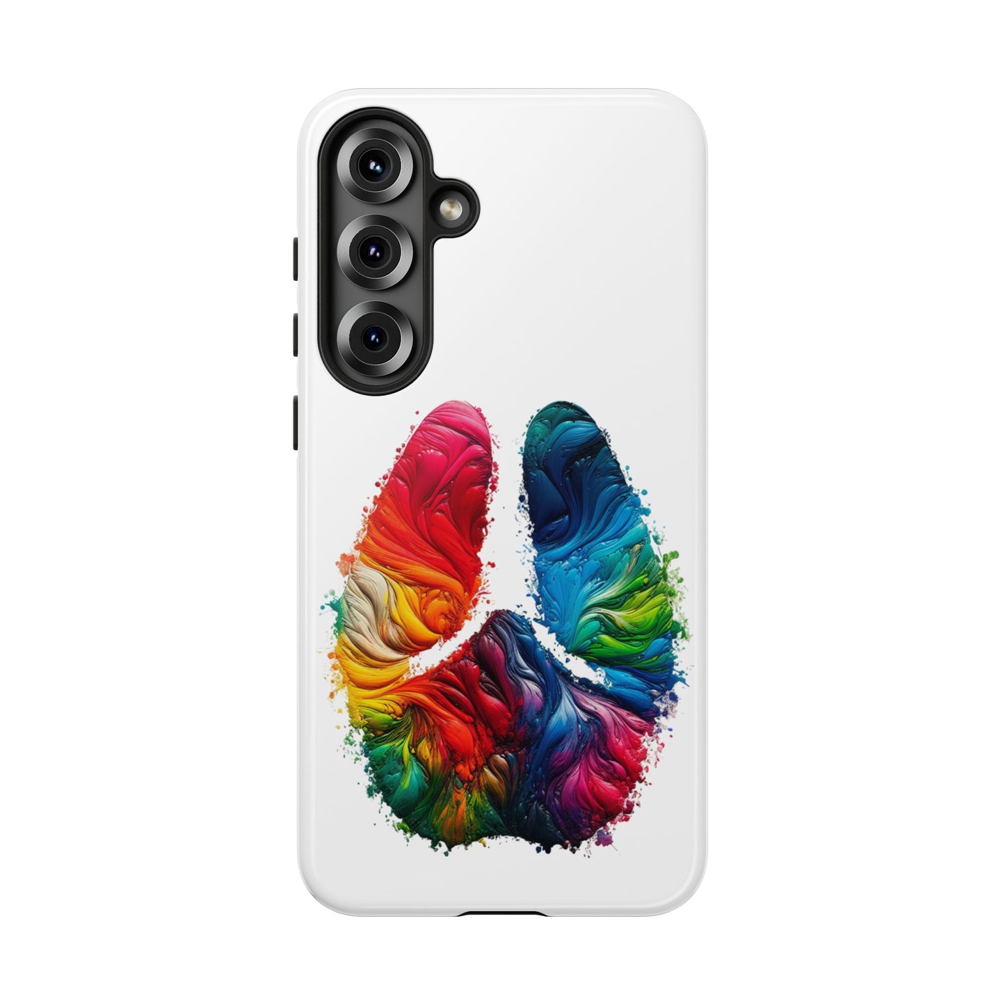 Vibrant Phone Case - Tough Cases with a Colorful Abstract of a cow hoof, Unique Phone Cover, Art Phone Accessories